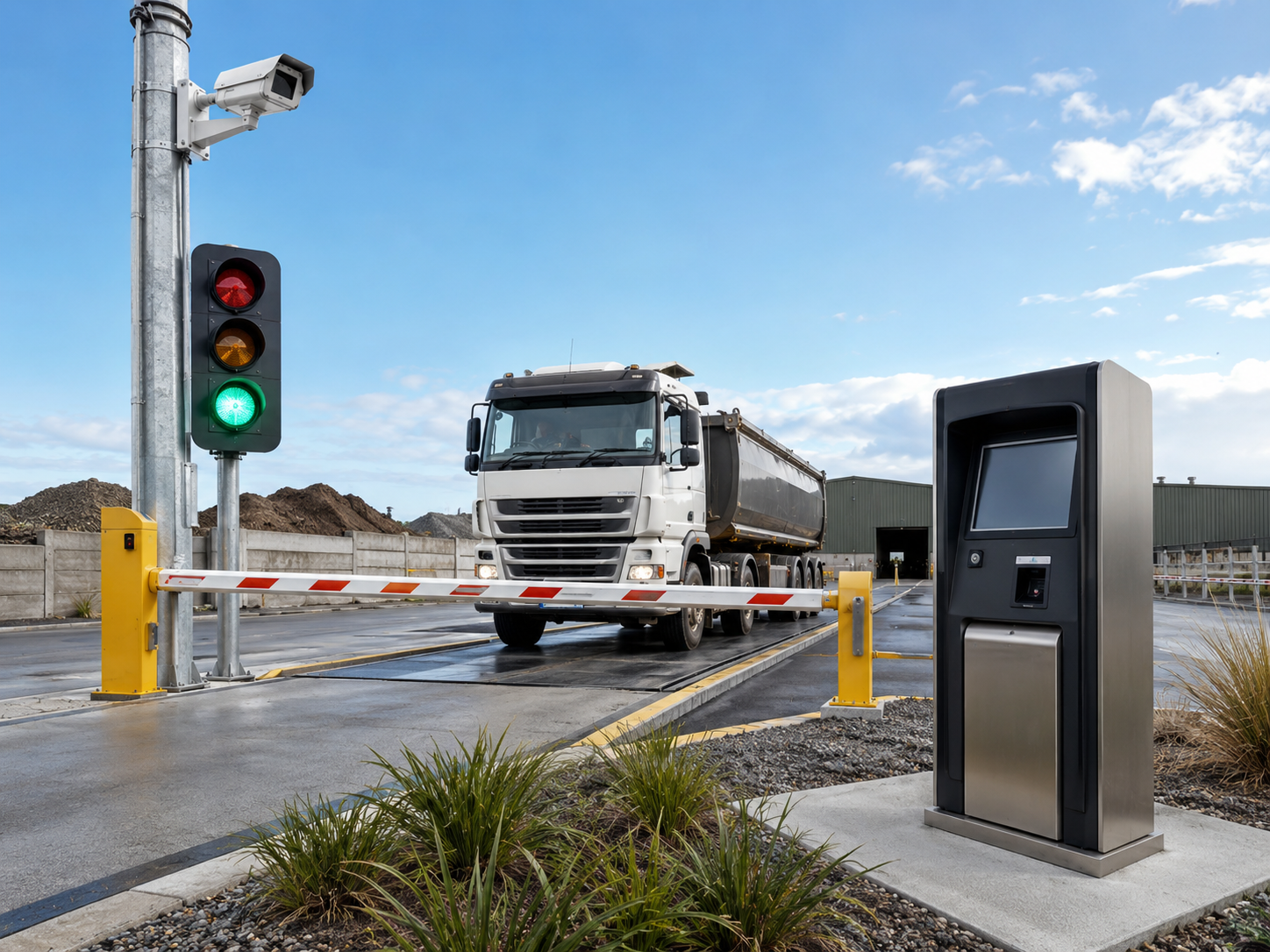 Connected axle weighing system with software, automation and data capture